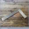 Vintage H.H.M. Engineer’s Precision Set Square 6” Blade - Good Condition