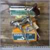Vintage Boxed Stanley No: 50 Combination Plough Plane - Fully Refurbished