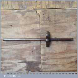 Vintage Cabinet Makers 26” Mahogany Boxwood Rebated Panel Marking Gauge