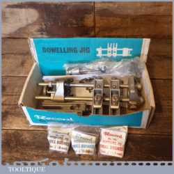 Vintage Boxed Record No: 148 Dowelling Jig With Extras - Good Condition
