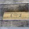 Vintage Rulex No: 369 Metric Imperial Boxwood Yardstick Ruler - Good Condition