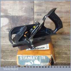 Vintage Boxed Stanley England No: 78 Duplex Rabbet Plane - Fully Refurbished