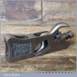 Vintage Record No: 311 Shoulder And Chisel Plane - Fully Refurbished