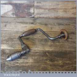 Vintage Stanley No 78 Carpenter’s Ratchet Brace 10" Swing - Refurbished