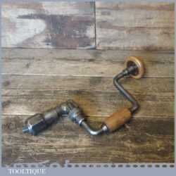 Vintage Stanley No 81 Carpenter’s Ratchet Brace 8" Swing - Refurbished