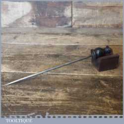 Vintage Saddler’s Leatherworking Awl Shouldered Ornate Handle