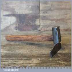 Vintage Cabinet Makers Cast Iron Veneer Hammer - Good Condition