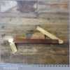 Vintage 12” Boat Builders Shipwright’s Mahogany Brass Double Folding Bevel