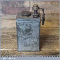 Vintage WWI SAE 140 Army Military Gunners Oil Can Broad Arrow 1915