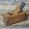 Antique Shipwright’s Miniature Beechwood Spar Mast Plane - Good Condition