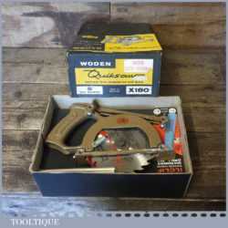 Vintage Boxed Woden No: X180 Saw Attachment For Electric Drill