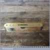 Vintage Elvicta No: 525 Beechwood Brass 6” Spirit Level - Good Condition