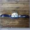 Vintage Record No: 0151 Adjustable Curved Sole Metal Spokeshave - Fully Refurbished