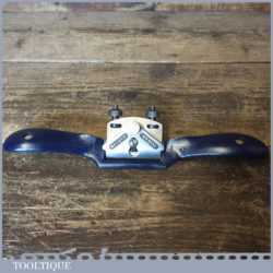 Vintage Record No: 0151 Adjustable Curved Sole Metal Spokeshave - Fully Refurbished