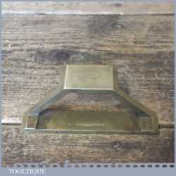 Vintage E Preston & Sons 4 ¼” Brass Mitre Template - Good Condition