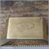 Vintage E Preston & Sons 4 ¼” Brass Mitre Template - Good Condition
