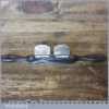 Vintage J Siegley USA Double Cast Steel Spokeshave Flat And Round Faces