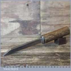 Vintage Atkin 1/2” Cast Steel Mortice Chisel - Refurbished Sharpened Honed