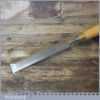 Vintage Marples Pattern Makers 1 ¼” Bevel Edge Paring Chisel - Sharpened Honed