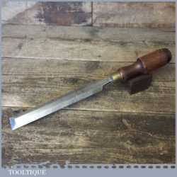 Vintage W. Marples Pattern Makers 1” Bevel Edge Paring Chisel - Sharpened Honed