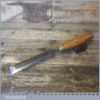 Vintage I Sorby Pattern Makers 1 1/4” Bevel Edge Paring Chisel - Sharpened Honed