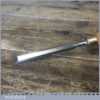 Vintage Marples Carpenter’s 1/2” Bevel Edge Chisel Boxwood Handle - Fully Refurbished
