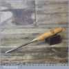 Vintage Marples Carpenter’s 1/4” Bevel Edge Chisel - Sharpened Fully Refurbished
