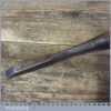 Vintage Old 5/8” Signed Japanese Laminated Forge Steel Mortice Chisel