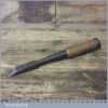 Vintage Old 15/16” Signed Japanese Laminated Forge Steel Mortice Chisel