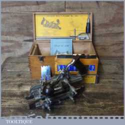 Vintage Boxed Record No: 405 Combination Plough Plane - Fully Refurbished