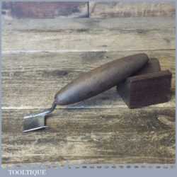 Vintage George Barnsley Cobbler’s Leatherworking ¾ Drag Knife - Good Condition