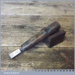 Vintage Dennis London Cobbler’s Leatherworking Seam Set Iron - Good Condition