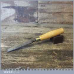 Vintage Carpenter’s 3/4” Firmer Chisel Boxwood Handle - Sharpened Honed