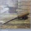 Vintage Mawhood 7 /32” Cast Steel Mortice Chisel - Sharpened Honed