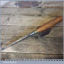 Vintage I Sorby 1/4” Socketed Cast Steel Sash Mortice Chisel - Sharpened Honed