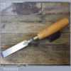 Vintage W Marples & Sons Carpenter’s 7/8” Firmer Chisel - Sharpened Honed