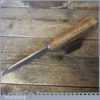Vintage Francis Pearson ¼” Cast Steel Mortice Chisel - Sharpened Honed