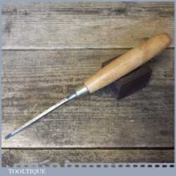 Vintage W Marples Carpenter’s 1/8” Steel Sash Mortice Chisel - Sharpened Honed