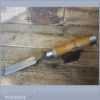 Vintage F Woodcock Carpenter’s 1” Flat Firmer Chisel Ash Handle - Sharpened Honed