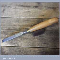 Vintage Robert Sorby Carpenter’s 1/2” Firmer Chisel Beechwood Handle - Sharpened Honed