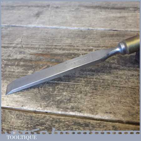 Vintage Robert Sorby Carpenter’s 1/2” Firmer Chisel Beechwood Handle ...