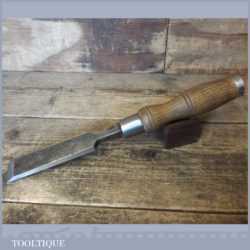 Vintage Buck & Hickman “Toga” Carpenter’s 1 ¼” Firmer Chisel Ash Handle - Sharpened Honed