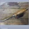 Vintage Carpenter’s 1/4” Heavy Duty Flat Firmer Chisel Ash Handle - Sharpened Honed