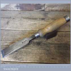 Vintage Stormont Carpenter’s 1 ¼” Heavy Duty Flat Firmer Chisel Ash Handle - Sharpened Honed