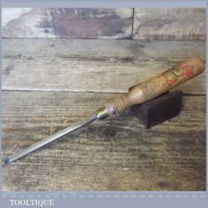 Vintage Parry & Son Carpenter’s 1/4” Firmer Chisel Ash Handle - Sharpened Honed