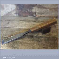 Vintage Carpenter’s 7/8” Firmer Chisel Ash Handle - Sharpened Honed