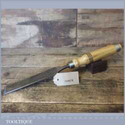 Vintage I Sorby Carpenter’s 1 3/16” Firmer Chisel - Sharpened Honed