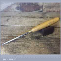 W Marples & Sons Carpenter’s 3/16” Bevel Edge Chisel Boxwood Handle - Fully Refurbished