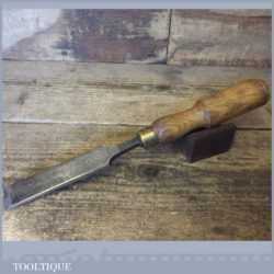 Vintage Ward & Payne Carpenter’s 1” Firmer Chisel Ash Handle - Sharpened Honed