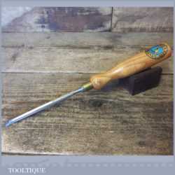 Vintage Robt Sorby Carpenter’s 1/4” Bevel Edge Chisel Ash Handle - Sharpened Honed